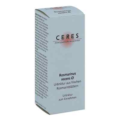 Ceres Rosmarinus recens Urtinktur 20 ml od CERES Heilmittel GmbH PZN 12724950