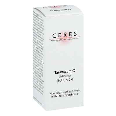 Ceres Taraxacum Urtinktur 20 ml od CERES Heilmittel GmbH PZN 00245291