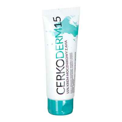 CERKODERM15 15% Krem mocznikowy z AHA 75 ml od CERKO SP. Z O.O. SP. K. PZN 08302594