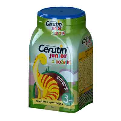 Cerutin Junior Dinożelki 3+ 240 g od POLFARMEX S.A. PZN 08300572