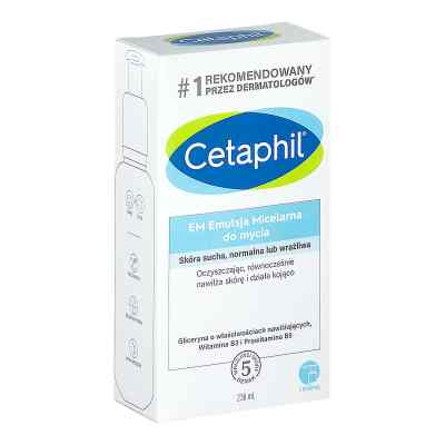 Cetaphil EM emulsja micelarna do mycia 236 ml od GALDERMA INTERNATIONAL PZN 08303735