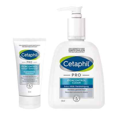 Cetaphil Pro Itchcontrol Clean Mycie rąk + krem do rąk