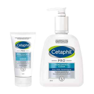 Cetaphil Pro Itchcontrol Clean Mycie rąk + Protect Krem do rąk