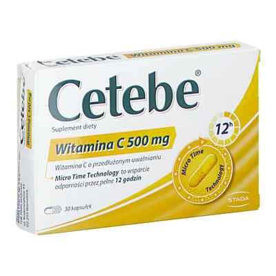 Cetebe Witamina C 500 mg 30  od  PZN 08305085