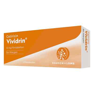 Cetirizin Vividrin 10 mg Filmtabletten 7 szt. od Dr. Gerhard Mann Chem.-pharm.Fab PZN 12364285