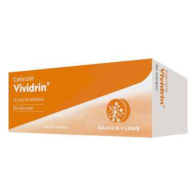 Cetirizin Vividrin 10 mg tabletki powlekane 100 szt. od Dr. Gerhard Mann Chem.-pharm.Fabrik GmbH PZN 13168959