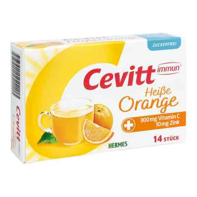 Cevitt immun heisse Orange zuckerfrei Granulat 14 szt. od HERMES Arzneimittel GmbH PZN 15581965