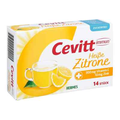 Cevitt immun heisse Zitrone zuckerfrei Granulat 14 szt. od HERMES Arzneimittel GmbH PZN 15581959