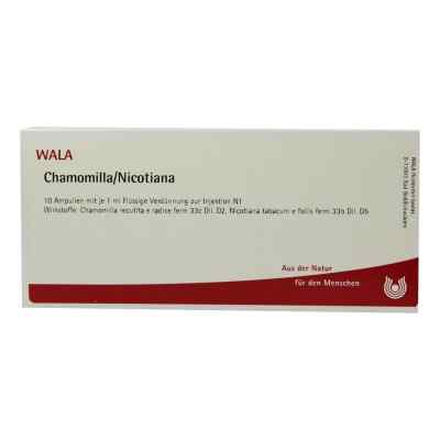 Chamomilla/nicotiana Amp. 10X1 ml od WALA Heilmittel GmbH PZN 01751211