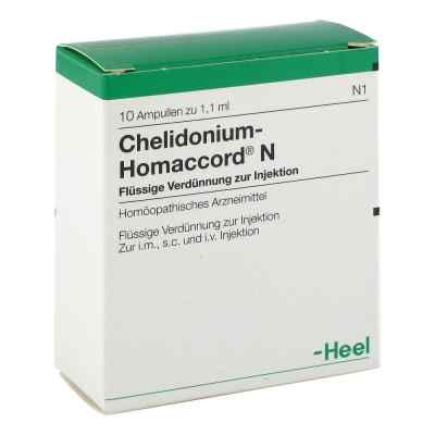 Chelidonium Homaccord N ampułki 10 szt. od Biologische Heilmittel Heel GmbH PZN 01674947