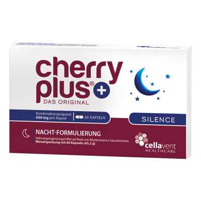 Cherryplus Das Original Silence Kapseln 60 szt. od Cellavent Healthcare GmbH PZN 13331939