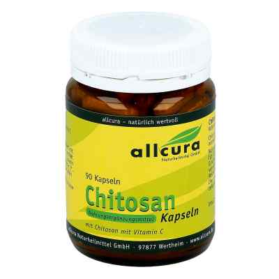 Chitosan 480 mg kapsułki 90 szt. od allcura Naturheilmittel GmbH PZN 04020732