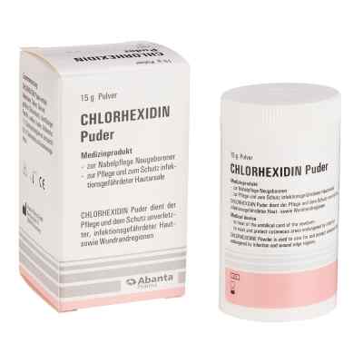 Chlorhexidin puder 15 g od Abanta Pharma GmbH PZN 04701478