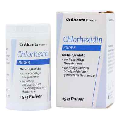 Chlorhexidin puder 15 g od Abanta Pharma GmbH PZN 04701478