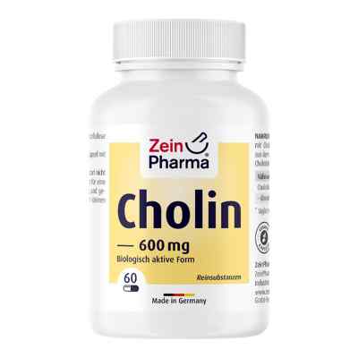 Cholina 600 mg Kapsułki 60 szt. od Zein Pharma - Germany GmbH PZN 13475897