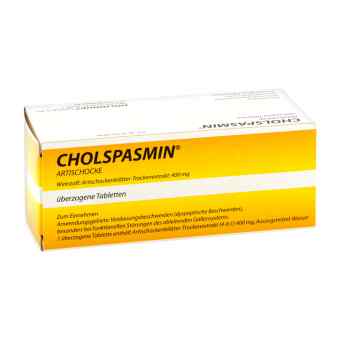 Cholspasmin Artischocke ueberzogene Tabletten 50 szt. od Dr. Theiss Naturwaren GmbH PZN 09705305