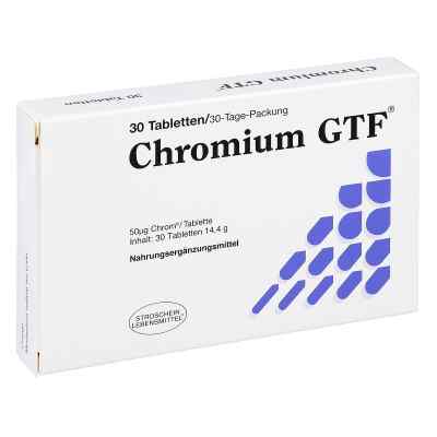 Chromium Gtf tabletki 30 szt. od Stroschein Gesundkost Ammersbek PZN 03346526