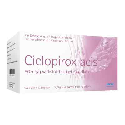 Ciclopirox acis 80 mg/g lakier do paznokci 3 g od acis Arzneimittel GmbH PZN 11510371