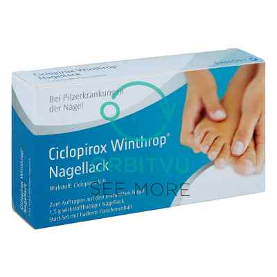 Ciclopirox Winthrop Nagellack 1.5 g od A. Nattermann & Cie GmbH PZN 04464334