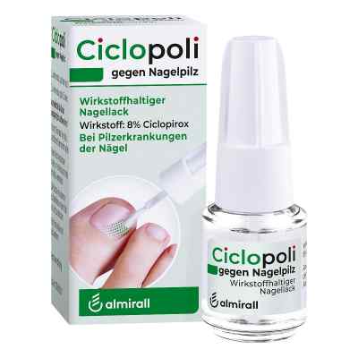 Ciclopoli Lakier przeciwgrzybiczny 3.3 ml od ALMIRALL HERMAL GmbH PZN 08907113