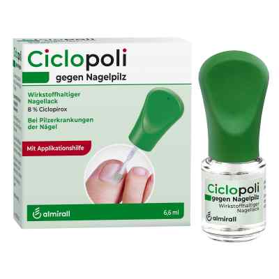 Ciclopoli na grzybicę paznokci z aplikatorem