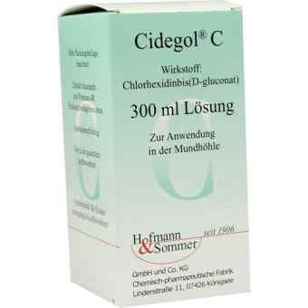 Cidegol C Loesung 300 ml od Hofmann & Sommer GmbH & Co. KG PZN 08488981