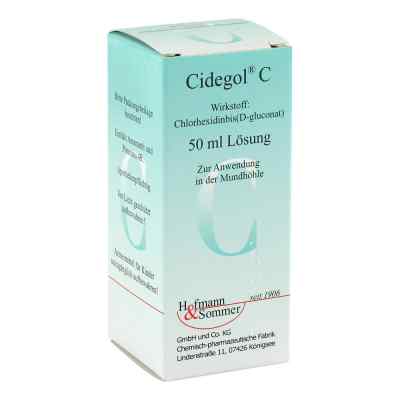 Cidegol C Loesung 50 ml od Hofmann & Sommer GmbH & Co. KG PZN 04006011