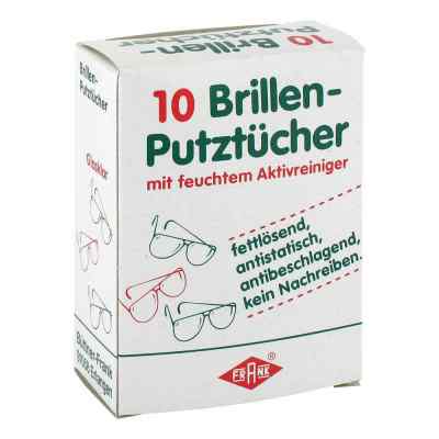 Ściereczki do czyszczenia okularów 10 szt. od Büttner-Frank GmbH PZN 03244955
