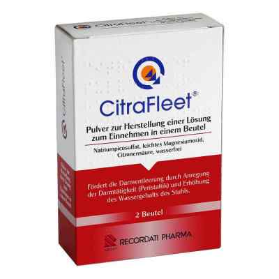 Citrafleet Pulv.z.herst.e.lsg.z.einnehmen saszetki 2 szt. od Recordati Pharma GmbH PZN 04970221