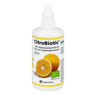 CitroBiotic płyn 100 ml od SANITAS GmbH & Co. KG PZN 08648522