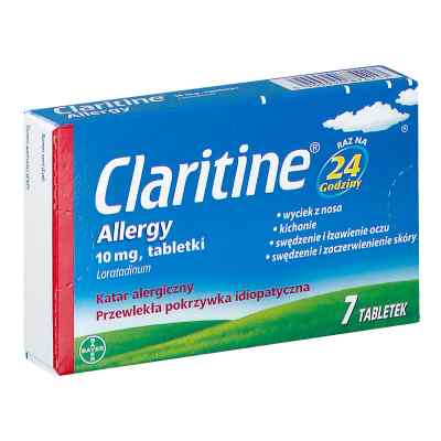 Claritine Allergy tabletki 7  od SCHERING-PLOUGH LABO N.V. PZN 08301698