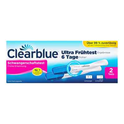 Clearblue Schwangerschaftstest frühe Erkennung 2 szt. od Procter & Gamble GmbH PZN 14273256