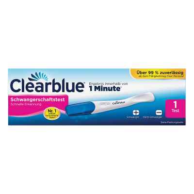 Clearblue szybki test ciążowy 1 szt. od WICK Pharma - Zweigniederlassung PZN 12894020