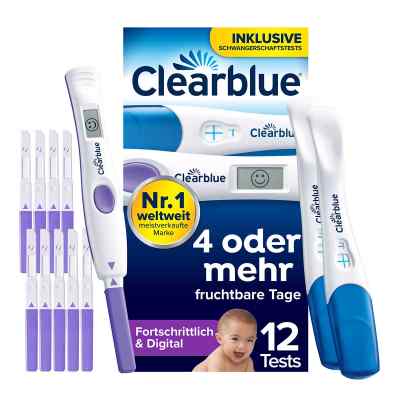 Clearblue testy owulacyjne i ciążowe 12 szt. od WICK Pharma - Zweigniederlassung der Procter & Gam PZN 19455619