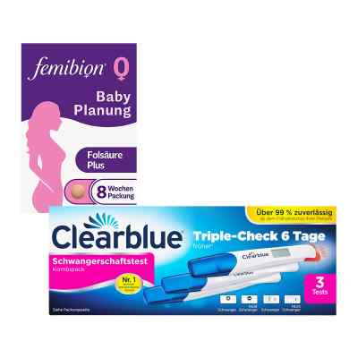 Clearblue Triplecheck  Femibion 2 op. od WICK Pharma - Zweigniederlassung PZN 08101419