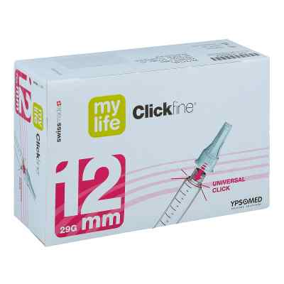 Clickfine Universal 12 Kanuelen 0,33x12mm 100 szt. od 1001 Artikel Medical GmbH PZN 02900274