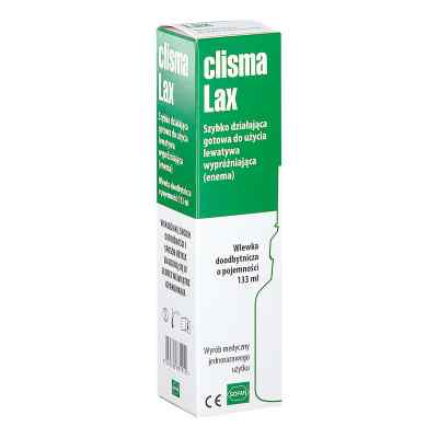 Clisma Lax lewatywa jednorazowa (enema) 133 ml od  PZN 08304099