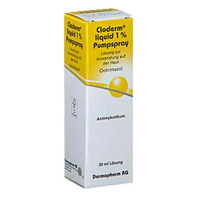 Cloderm Liquid 1% Pumpspray 30 ml od DERMAPHARM AG PZN 00976617