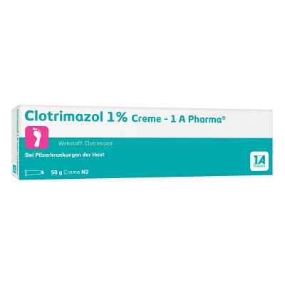 Clotrimazol 1% krem przeciwgrzybiczy 50 g od 1 A Pharma GmbH PZN 02409006