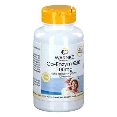 Co-enzym Q10 100 mg Kapseln 100 szt. od Warnke Vitalstoffe GmbH PZN 13565956