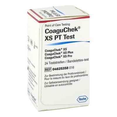 Coagu Chek Xs Pt Test 24 szt. od actiPart GmbH PZN 02913561