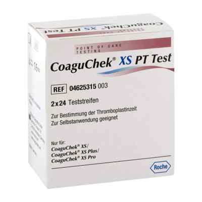 Coagu Chek Xs Pt Test 2X24 szt. od Roche Diagnostics Deutschland GmbH PZN 01001243