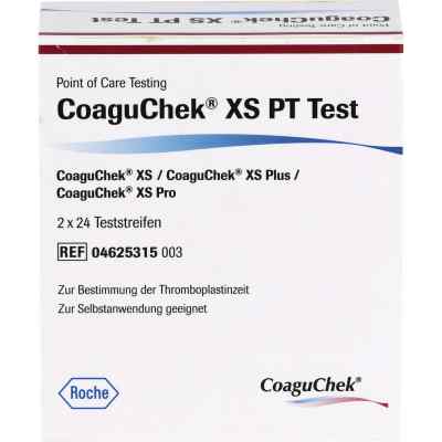 Coagu Chek Xs Pt Test 2X24 szt. od Medi-Spezial GmbH PZN 06458941