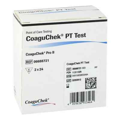 Coaguchek Pt Test 2X24 szt. od Roche Diagnostics Deutschland Gm PZN 11311329