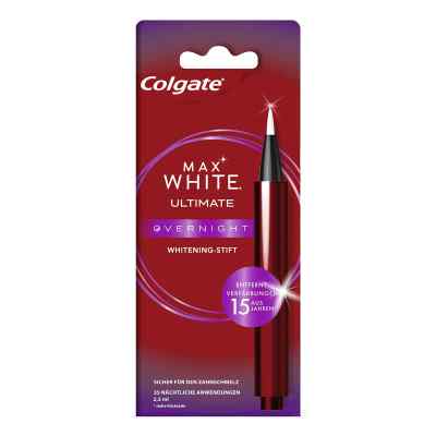 Colgate Max White Overnight Whitening Stift 2.5 ml od CP GABA GmbH PZN 18653949