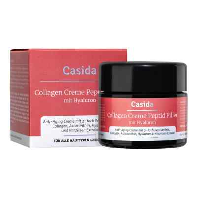 Collagen Creme Peptid Filler+hyaluron 50 ml od Casida GmbH PZN 15408250