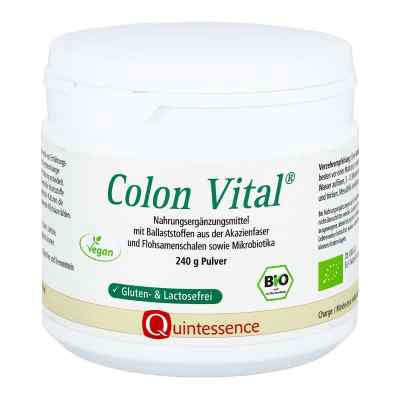 Colon Vital Bio Pulver 240 g od Quintessence Naturprodukte GmbH  PZN 06136479