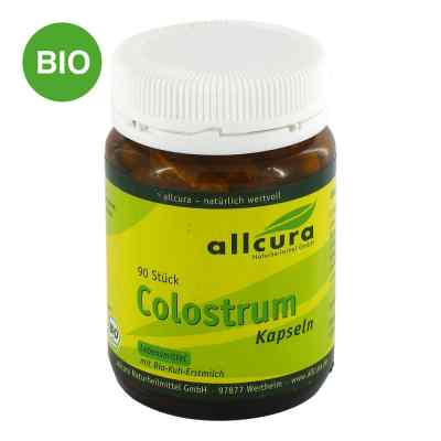 Colostrum 300 mg kapsułki 90 szt. od allcura Naturheilmittel GmbH PZN 04020749