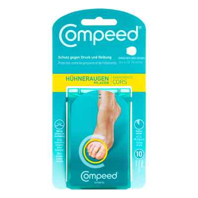 Compeed plaster na odciski między palcami stóp 10 szt. od HRA Pharma Deutschland GmbH PZN 00474732