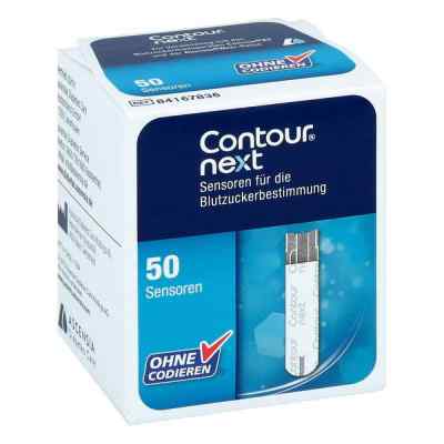 Contour next Sensoren paski testowe 50 szt. od Ascensia Diabetes Care Deutschland GmbH PZN 08884487